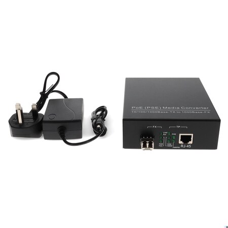 Add-On 10/100/1000BASE-TXRJ-45 TO 1000BASE-SXLC MMF 850NM 550M POE MINI MEDIA ADD-GMC-SX-LC-POE-UK